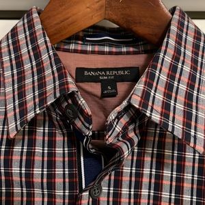 BANANA REPUBLIC - BUTTON DOWN LONG SLEEVE SHIRT